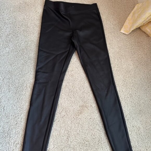 Express Faux Leather Leggings - Picture 1 of 3